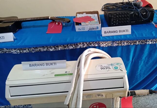 Foto : Barang Bukti