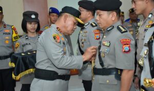 Sertijab dirsamapta dan Kapolres