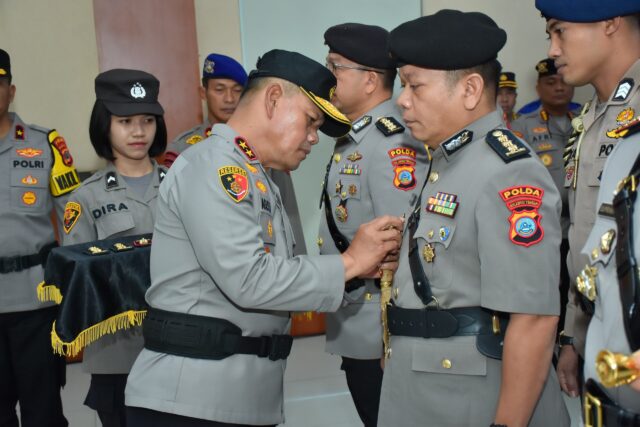 Sertijab dirsamapta dan Kapolres