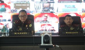 Rapat Perdana kajati Sulteng N. Rahmat