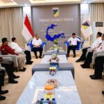 Kajati Sulteng N. Rahmat Temui Gubernur Sulteng Anwar Hafid