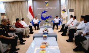 Kajati Sulteng N. Rahmat Temui Gubernur Sulteng Anwar Hafid