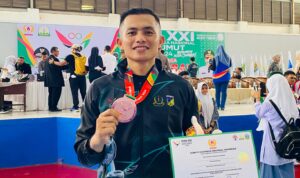 Briptu Pangeran Wana Kapito polda Sulteng masuk pelatnas