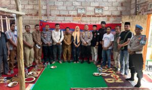 Polda Sulteng dan PT MSS Kunjungi Keluarga MR