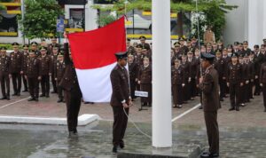 Kejati Sulteng Gelar Upacara HUT RI ke-80