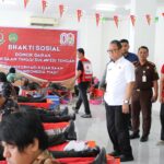 HBA ke 80 kejati sulteng donor darah