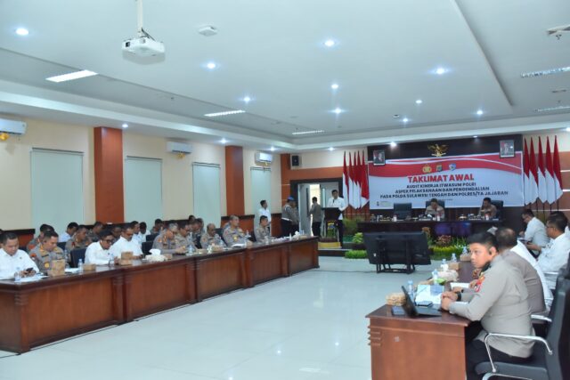 Polri Lakukan Audit Kinerja di Polda Sulteng: Komitmen Tingkatkan Akuntabilitas