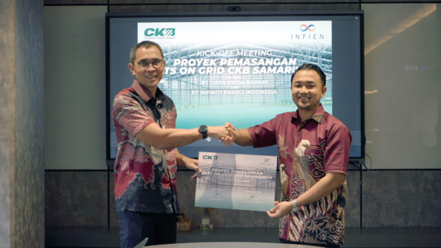 CKB Logistics Pacu Transisi Energi Bersih dengan PLTS Atap di Samarinda