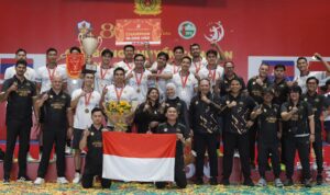 Jakarta Bhayangkara Presisi Juara Turnamen Voli Internasional di Vietnam