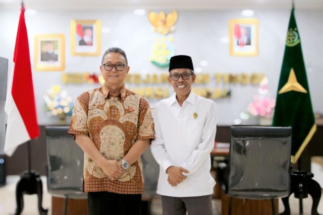 Rektor UIN Datokarama Temui Kajati Sulteng, Jajaki Kerja Sama Strategis Dunia Kampus
