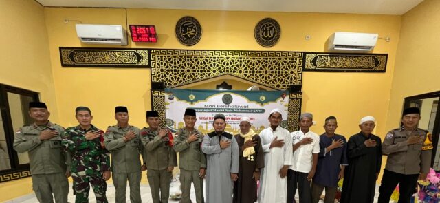 Peringatan Maulid Nabi, Momentum Pererat Silaturahmi Satgas Madago Raya dengan Warga Poso