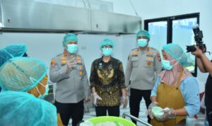 Sidak Dapur SPPG Polda Sulteng