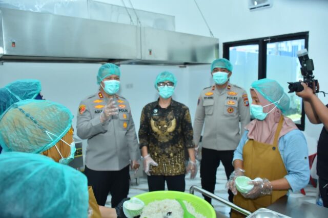 Sidak Dapur SPPG Polda Sulteng