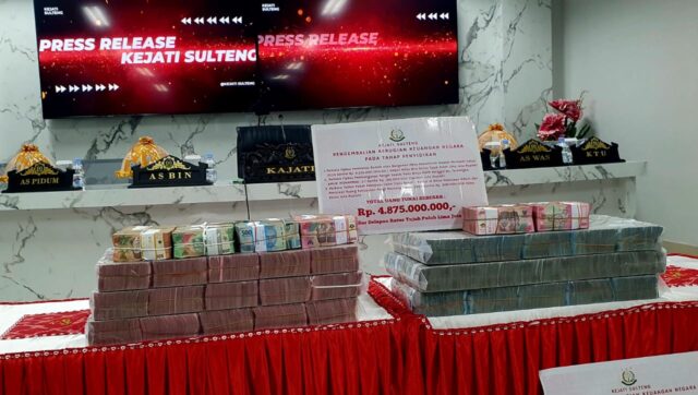 Kejati Sulteng menyelamatkan kerugian keuangan negara