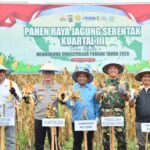 Polda Sulteng Panen jagung