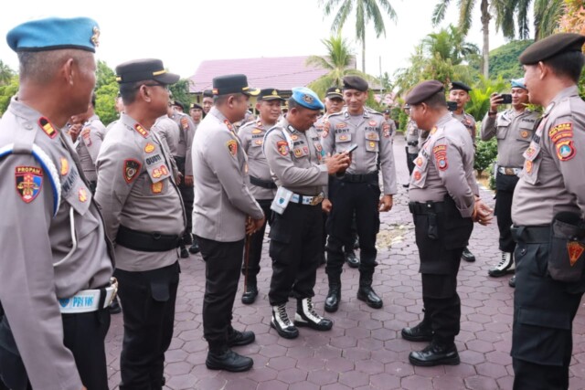 Propam Polres Parigi Moutong Gelar Pemeriksaan Internal