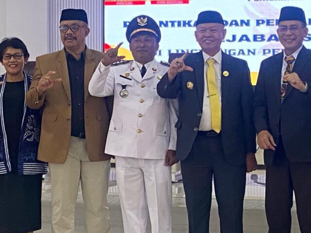 Afif Sunusi dilantik Jadi Camat gumbasa