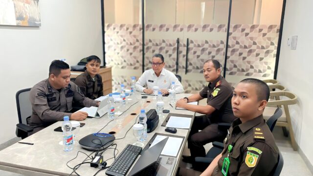 Kajati Sulteng memimpin ekspose langsung dari Kejari Morowali, pada Selasa 28 Oktober 2025