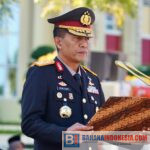 Peringatan Hari Sumpah Pemuda ke-97 Tahun 2025 berlangsung khidmat di Lapangan Mapolda Sulawesi Tengah, Selasa (28/10/2025).