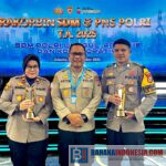Polda Sulawesi Tengah. Dua personel terbaiknya berhasil meraih penghargaan nasional dalam ajang Hoegeng Corner yang digelar pada kegiatan Rapat Koordinasi Pembinaan (Rakorbin) SDM Polri