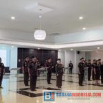 Kepala Kejaksaan Tinggi Sulawesi Tengah Nuzul Rahmat R, S.H., M.H melakukan pelantikan dan pengambilan sumpah jabatan pejabat eselon III di lingkungan Kejaksaan Tinggi Sulawesi Tengah.