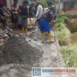 Jalan rabat yang dibangun memiliki panjang sekitar 150 meter, lebar 1,5 meter, dan ketebalan 15 sentimeter, Desa Morui Satu Sigi