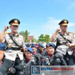 Momentum Serah Terima Pataka Wira Dharma Brata jadi Simbol Kepemimpinan Baru di Polda Sulteng
