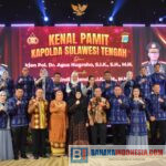 kenal pamit Kapolda Sulawesi Tengah