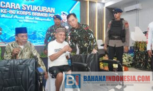 Tebar Kebaikan, Kapolda Sulteng Salurkan Bansos di Momen HUT ke-80 Korps Brimob Polri