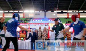 Kejurnas Anggar 2025 Resmi Dibuka di Palu, Sulawesi Tengah Cetak Sejarah Bar