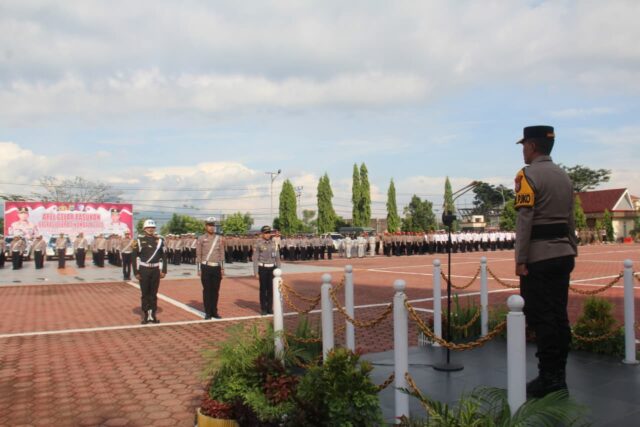 Polda Sulteng Resmi Mulai Operasi Zebra Tinombala 2025