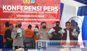 Kapolda Baru, Gebrakan Baru: 60 Kg Sabu Digagalkan di Sulawesi Tengah