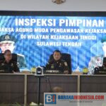 JAMWAS RI Lakukan Inspeksi Pimpinan di Kejati Sulteng
