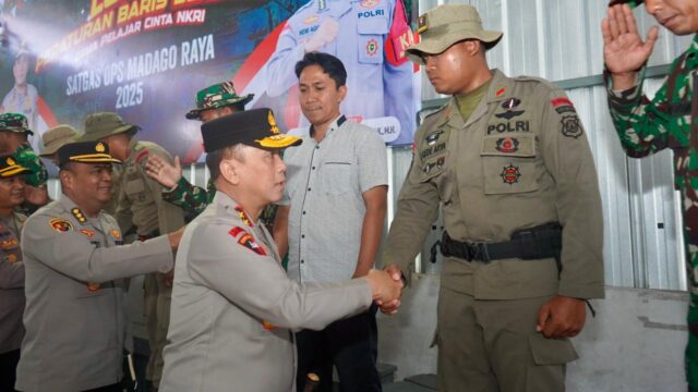 Kunjungi Poskotis Tokorondo, Kapolda Sulteng Beri Motivasi seluruh Personel Operasi Madago Raya