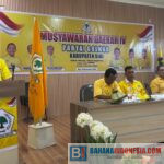 Rizal Intjenae Terpilih Secara Aklamasi Jadi Ketua DPD Golkar Sigi