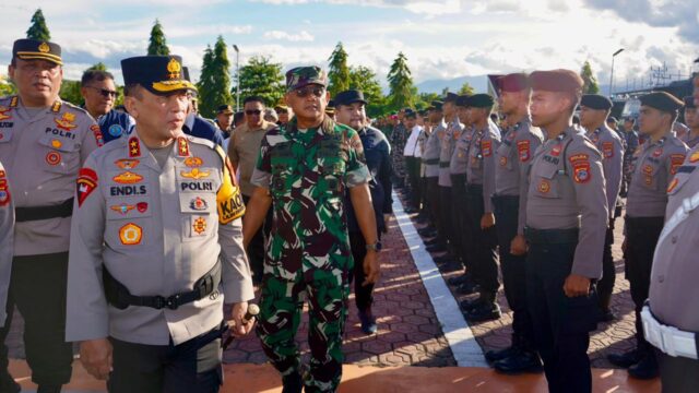 Jelang Nataru, Polda Sulteng Terjunkan Ribuan Personel Gabungan di Ops Lilin Tinombala 2025