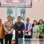 Lewat Ibadah Natal, Rohaniawan Kamtibmas Ops Madago Raya Ajak Jemaat GSJA Jaga Kerukunan