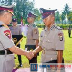 Tiga Siswa Diktukba Polri Angkatan 53 SPN Polda Sulteng Raih Predikat Berprestasi