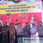 Kapolda dan Gubernur Sulteng Turun Langsung Amankan Malam Tahun Baru 2026, Warga Diimbau Rayakan Secara Sederhana