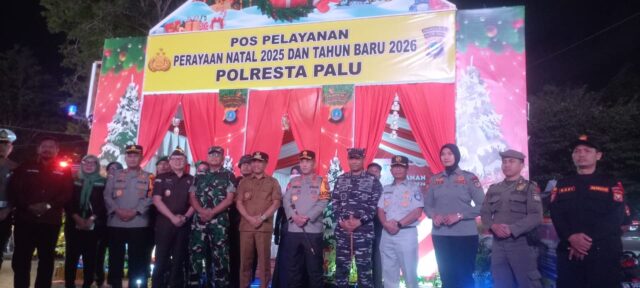 Kapolda dan Gubernur Sulteng Turun Langsung Amankan Malam Tahun Baru 2026, Warga Diimbau Rayakan Secara Sederhana