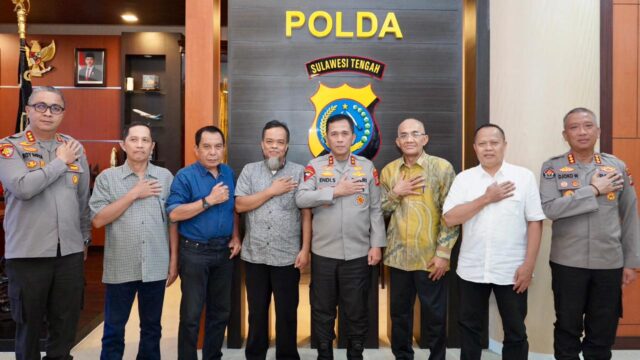 Terima Audiensi PWI, Kapolda Apresiasi Peran Media dalam Menjaga Kamtibmas di Sulteng